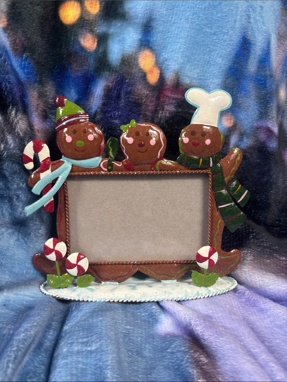 Kohl's Gingerbread Trio Holiday Picture Frame 4x6